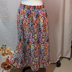 Soft and flowy summer skirt
